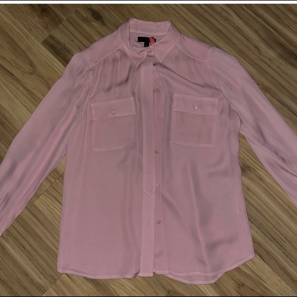 Jcrew blouse top size 4 pink - Picture 1 of 2